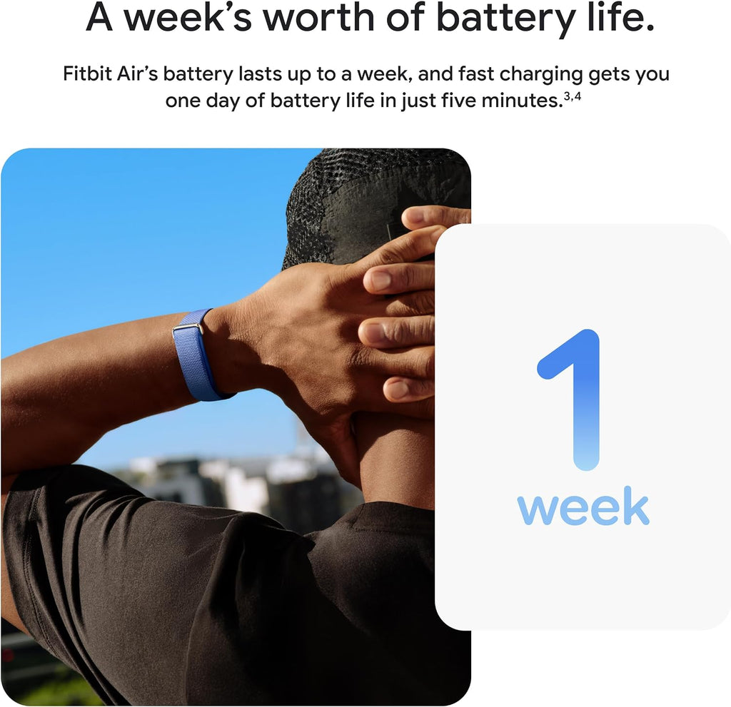 fitbit google air - screenless activity tracker, view 14