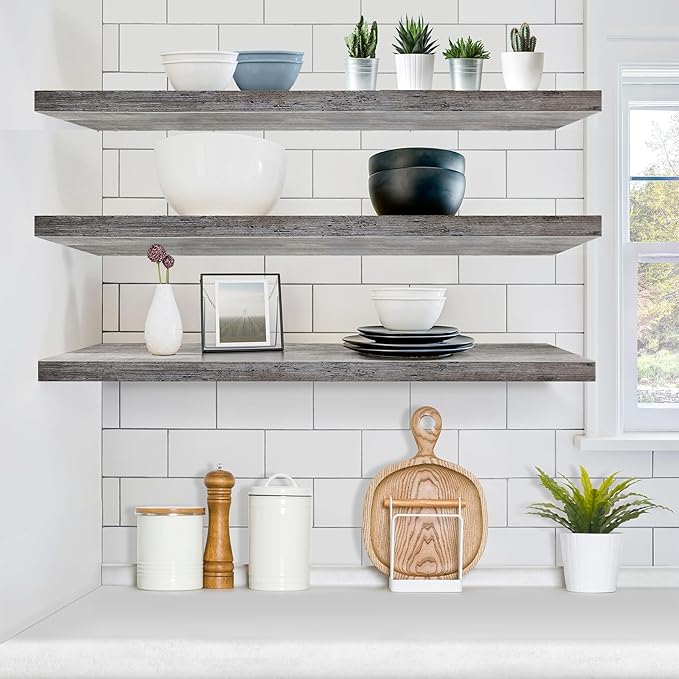 Sorbus Floating Shelves for Wall (2 Pack)