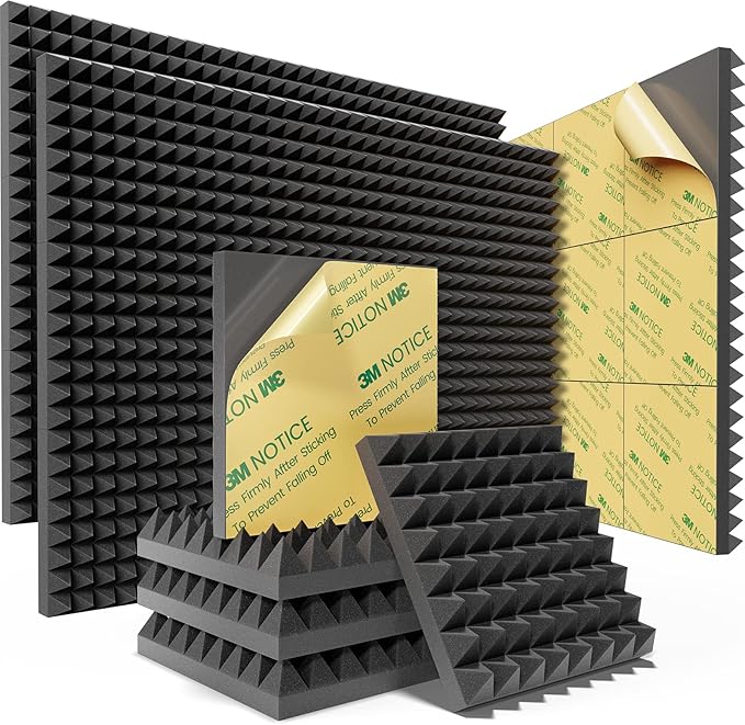 Sonicism Sound Proof Foam Panels (30 Pack)