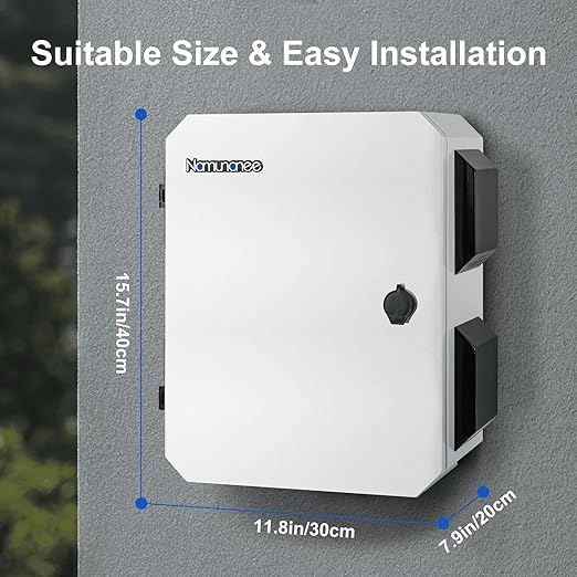 Outdoor Electrical Box, Cold-Rolled Steel Plate, Aluminum Alloy Back Beam