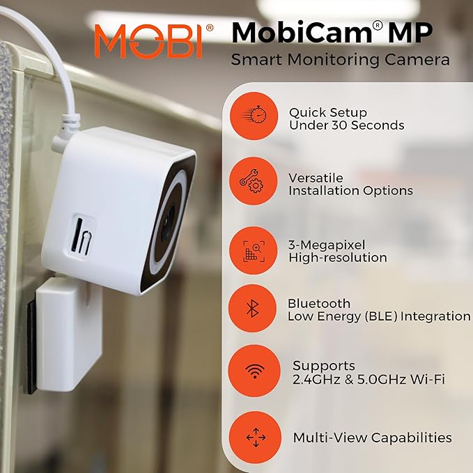 MobiCam MP 1080p Wi-Fi Smart Home Security