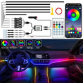 Jushope Interior Car LED Strip Lights, Acrylic LED Lights