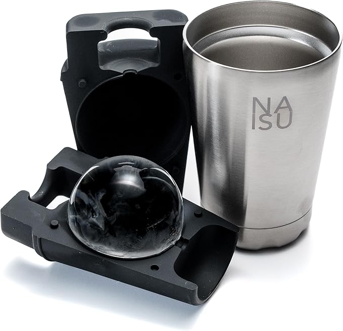 Large 2.56″ Clear Ice Ball Maker NAISU N1 Surgical grade 304 Stainless Steel