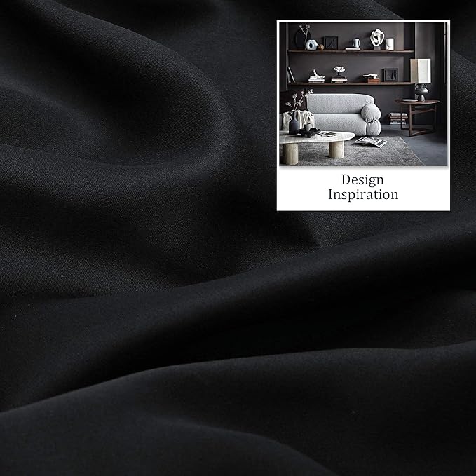 DUALIFE Blackout Room Divider Curtains