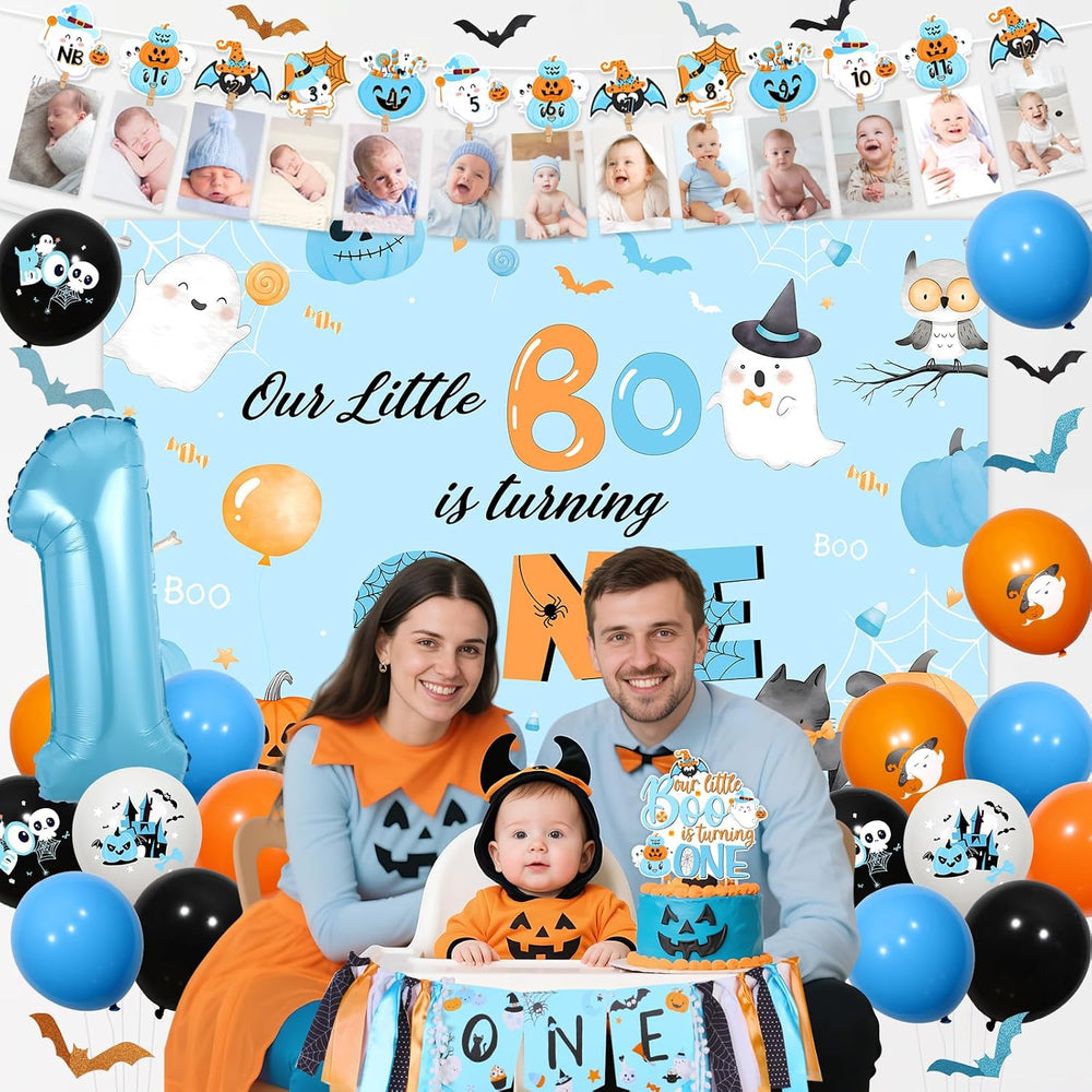 Halloween 1st Birthday Party Decorations for Boys 1st Birthday Party