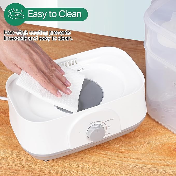 Freebaby Baby Bottle Sterilizer and Dryer, 4 in 1 Electric Steam Sanitizer and