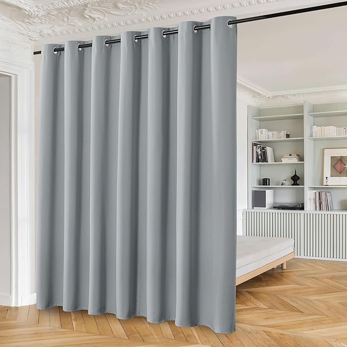 Beauoop 100% Blackout Curtains 96 Inches Long