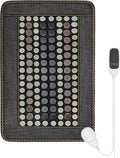 Infrared Heating Pad for Back, Large 76 Jade and 52 Tourmaline Heating Pad for
