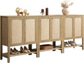 SICOTAS Shoe Cabinet with Storage (3 Pieces)