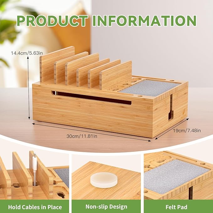 Pezin & Hulin Bamboo Charging Station