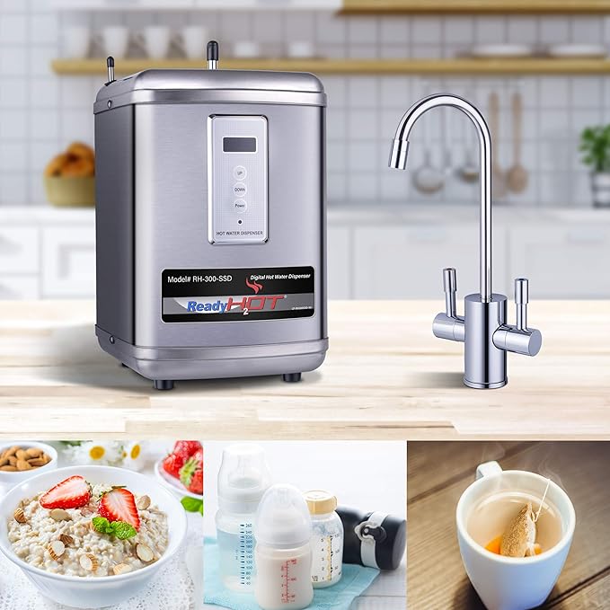 Ready Hot 41-RH-300-F560-CH Instant Hot Water Dispenser System, 2.5 Quarts