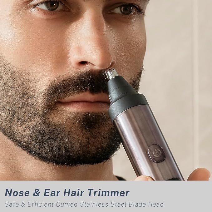 Beard Trimmer for Men, Precision Dial Adjustable 20 Settings, All-in-One