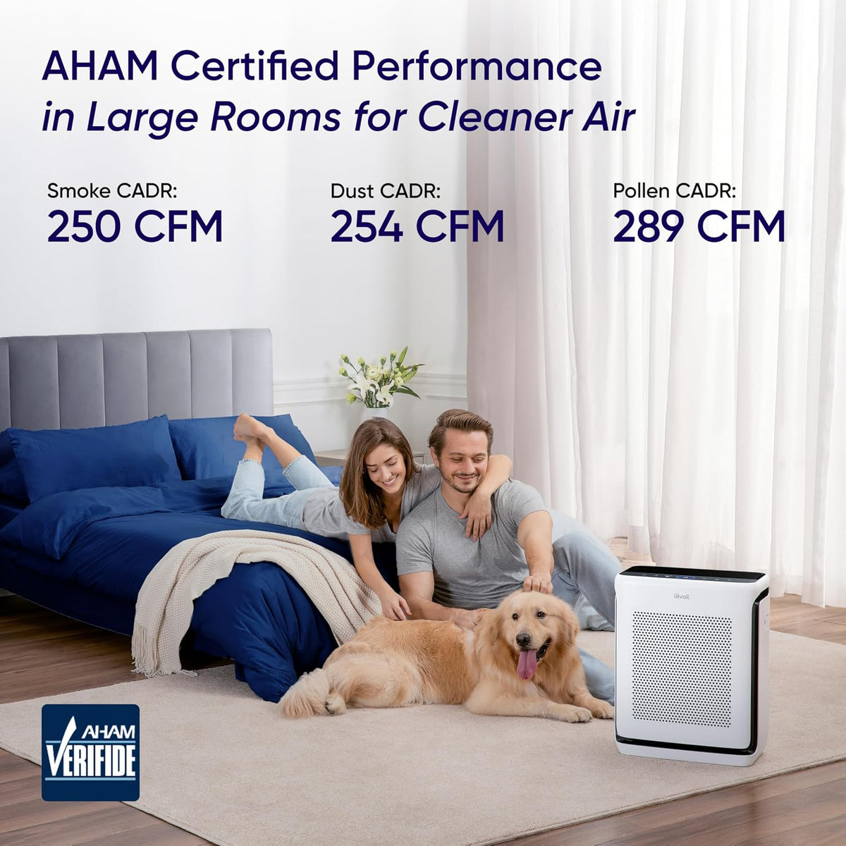 LEVOIT Smart Air Purifier for Home Large Room up to 1875 Ft² Vital 200S-P