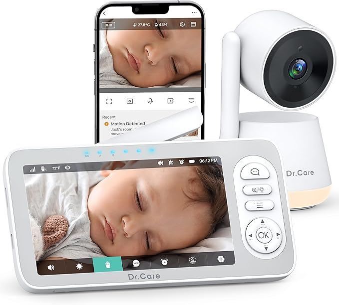 Dr.Care LumiView Plus Smart WiFi Baby Monitor
