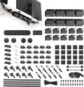 EUREKA ERGONOMIC Metal 316 PCS Cable Management Organizer Kit Cable Raceways