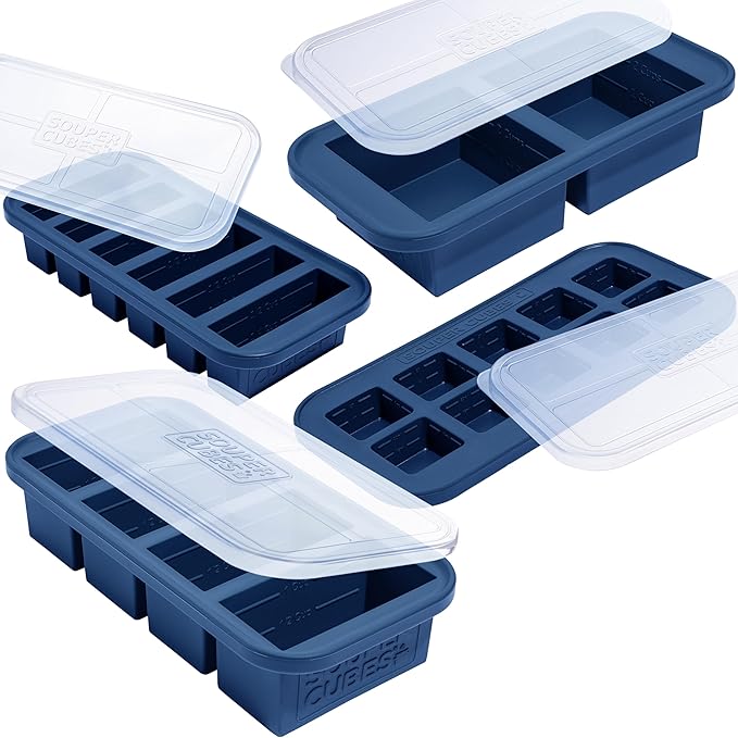 Souper Cubes Silicone Freezer Molds Gift Set