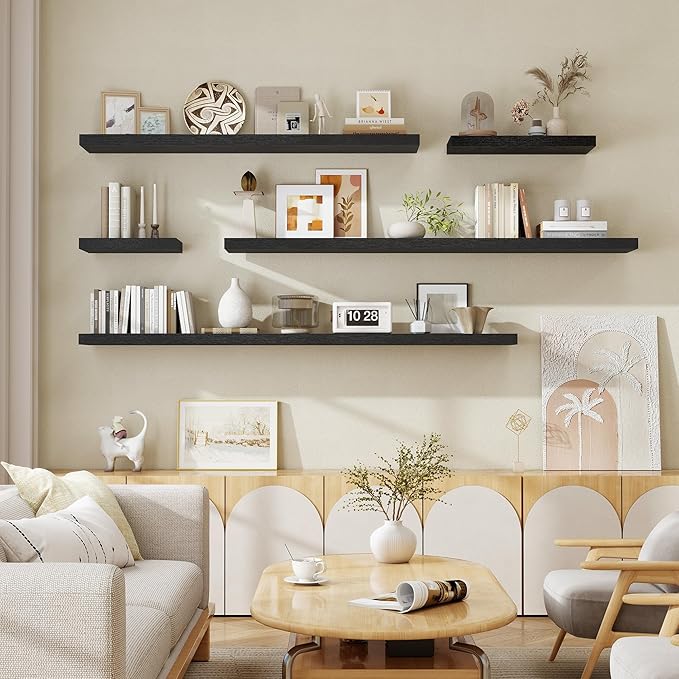 Fun Memories 55 Inch Floating Shelves (2-Pack)