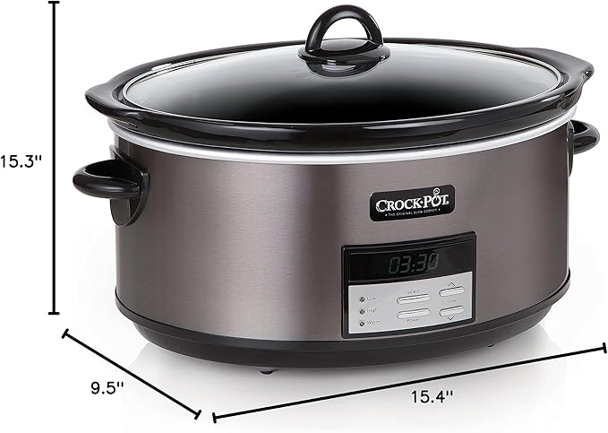 Crock-Pot Large 8-Quart Programmable Slow Cooker