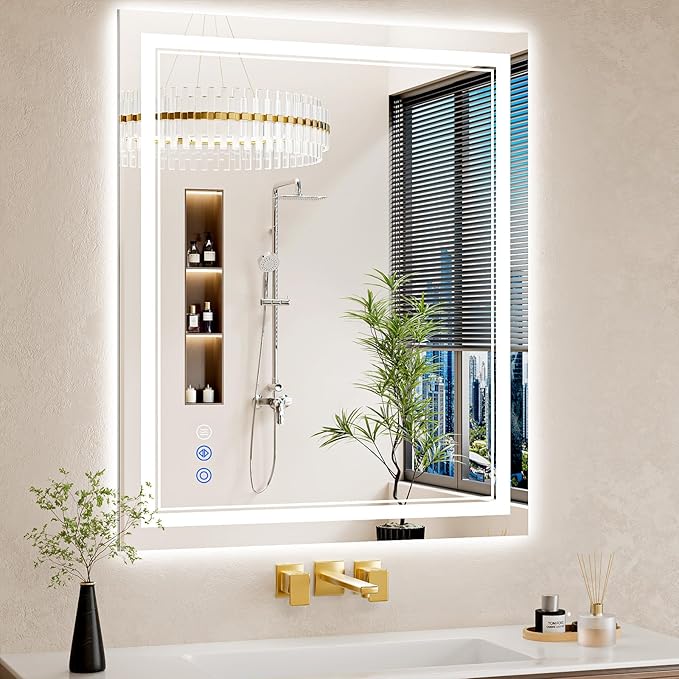 30"x36" LED Bathroom Mirror