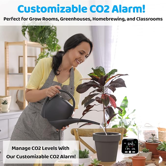 AirKnight Monitoring CO2 Monitor Indoor