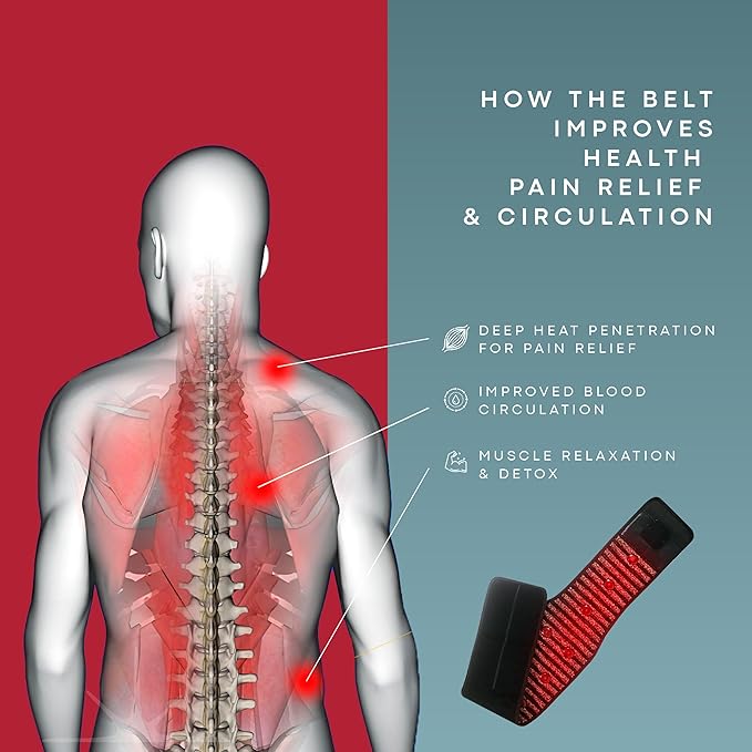 Red Light Therapy for Body – Advanced Infrared Heating Pad