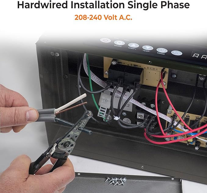 Comfort Zone Hard-Wired Ceiling Mount Garage Space Heater