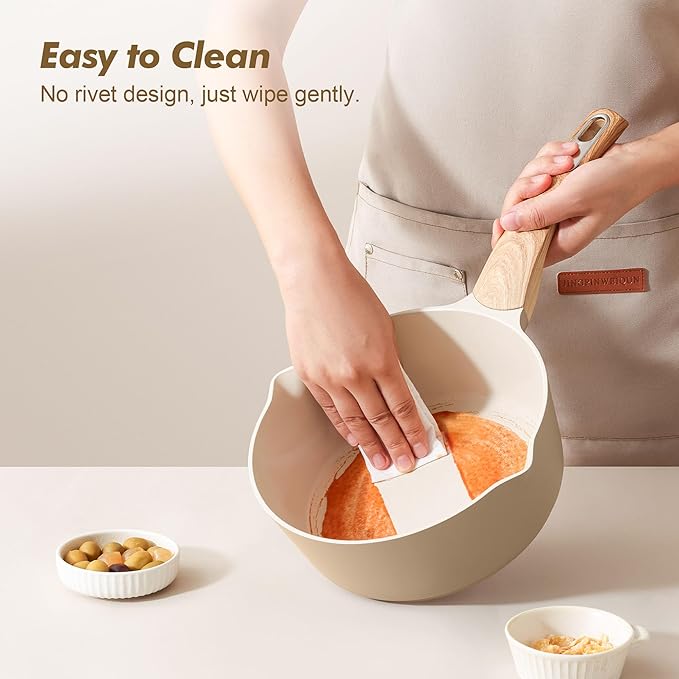 SENSARTE Ceramic Nonstick Sauce Pan