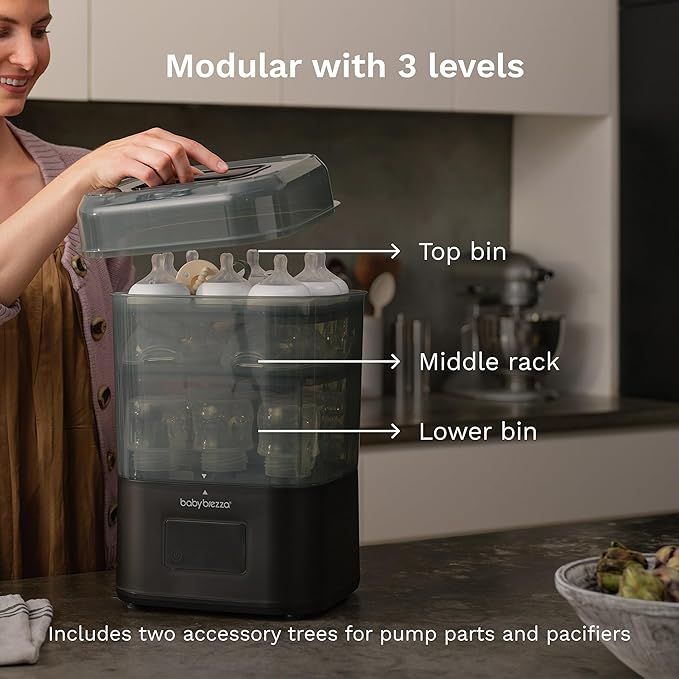 Baby Brezza 10 Minute SuperQuick Bottle Sterilizer + Dryer
