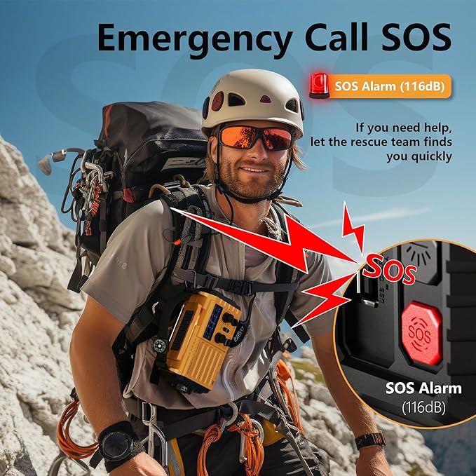 NOAA Weather Radio AM/FM/Shortwave, 5 Way Powered Emergency Radio