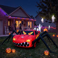 Super Giant Red 14.8FT Halloween Inflatables Spider Car Outdoor Decorations