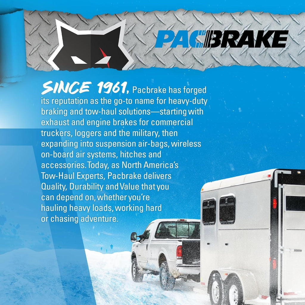 pacbrake hp10002 alpha hd rear air suspension kit on a desk or shelf