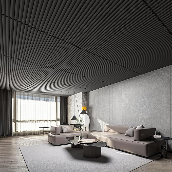 Art3d 6-Pack Slat Design 3D Wall Panels