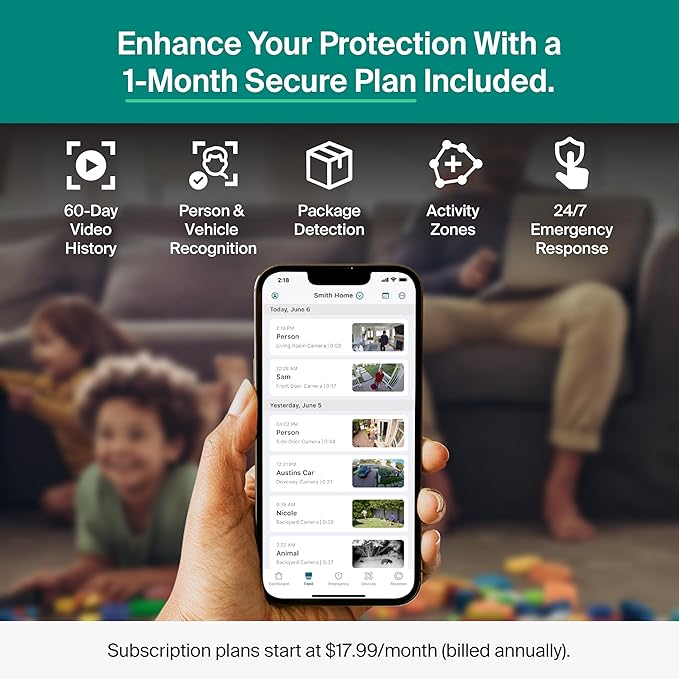 Arlo Essential Security Camera 2K (3-Pack)