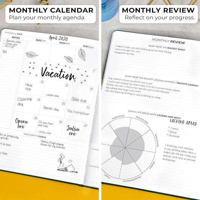 Clever Fox Planner Pro Premium Edition– Luxurious Weekly & Monthly Planner +