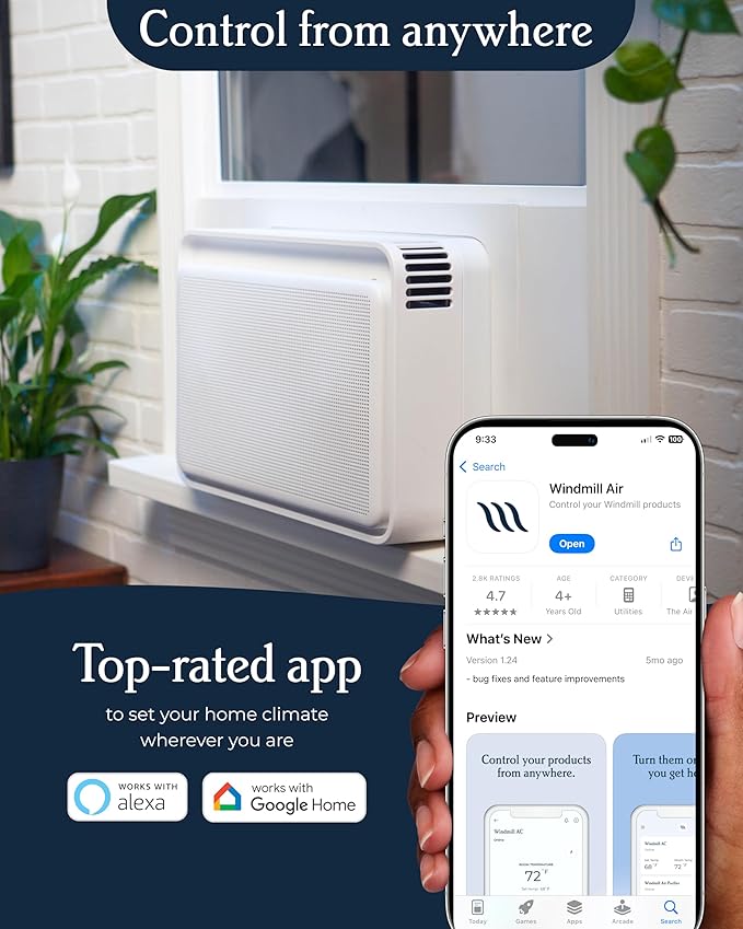 Windmill Window Air Conditioner