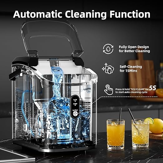Antarctic Star Nugget Ice Maker Countertop