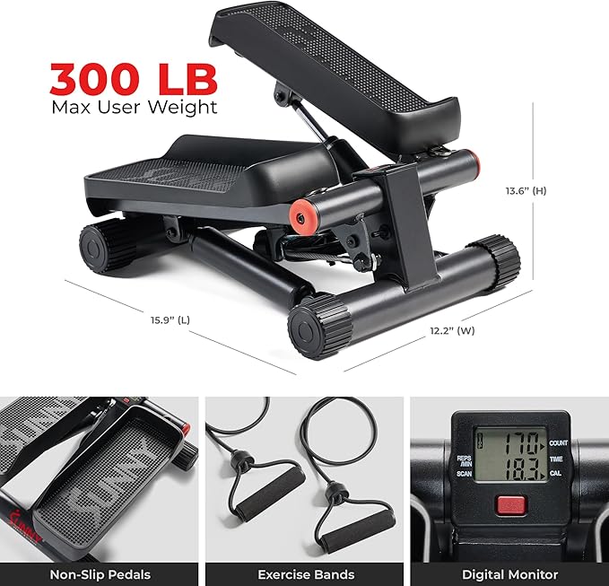 Sunny Health & Fitness Mini Stepper