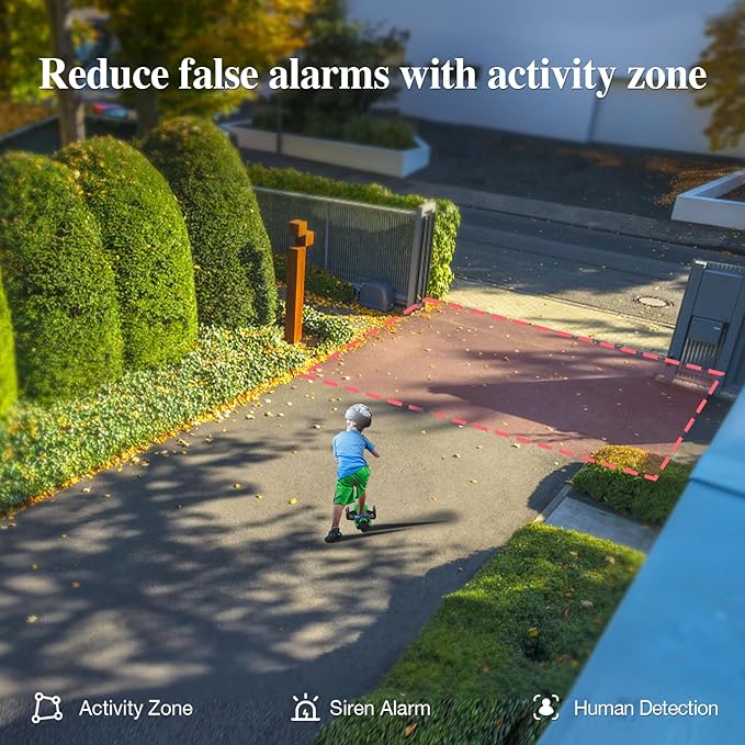 Sense-U Battery Baby Monitor Smart Security Camera, Indoor/Outdoor Use