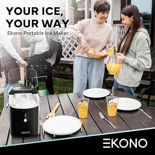 Nugget Ice Maker Countertop Sonic Ice Machine