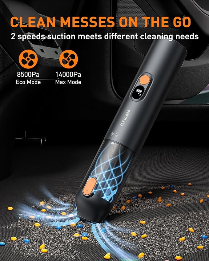 OXILAM Car Vacuum Portable