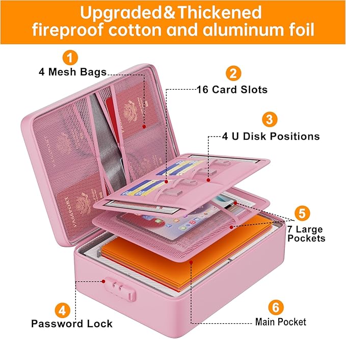 DocSafe 5200°F Document Organizer