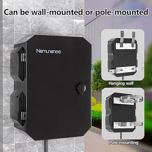 Outdoor Electrical Box, Cold-Rolled Steel Plate, Aluminum Alloy Back Beam