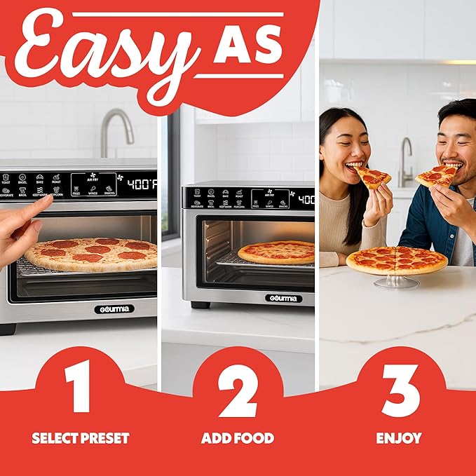 Gourmia Toaster Oven Digital Air Fryer