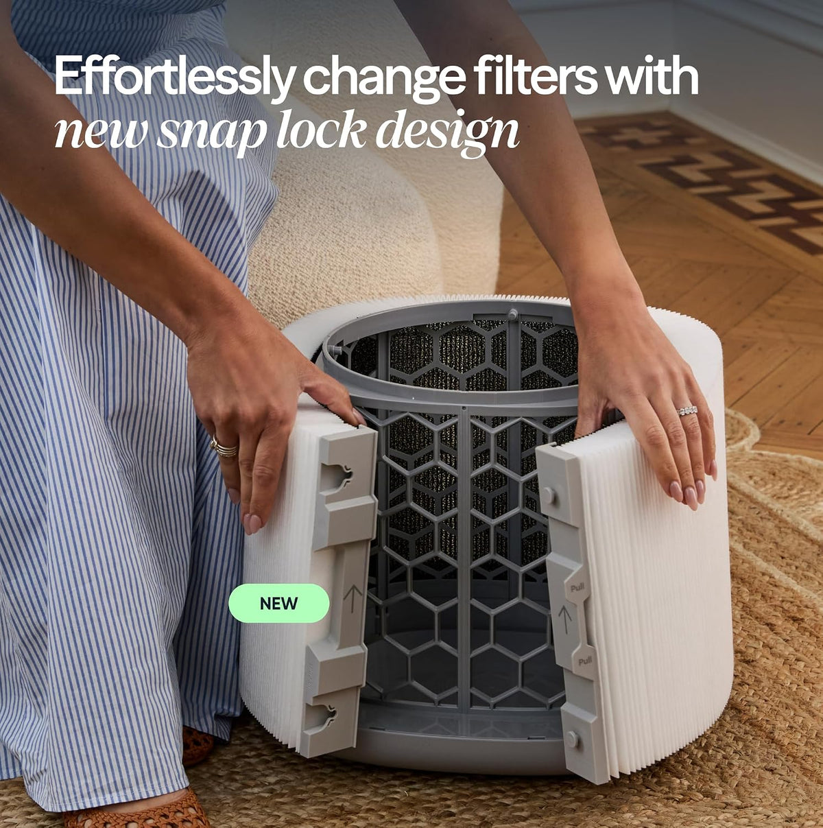 BLUEAIR Air Purifiers for Home Large Room up to 3,235 Ft², Blue 211i Max