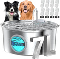 Dog Water Fountain for Large Dogs: Big Cat Water Fountain Stainless Steel