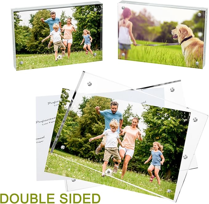 Meetu Acrylic Picture Frame 5x7 (5 Pack)