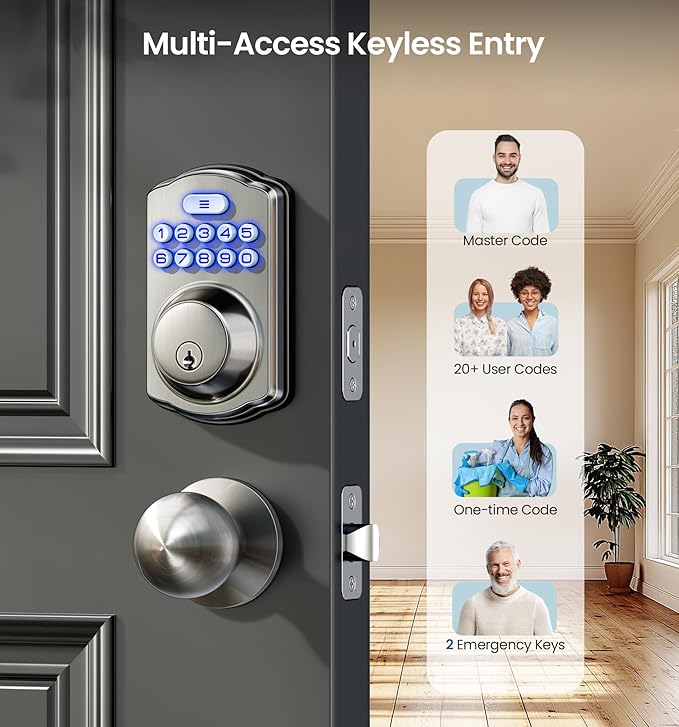 Veise Keyless Entry Door Lock