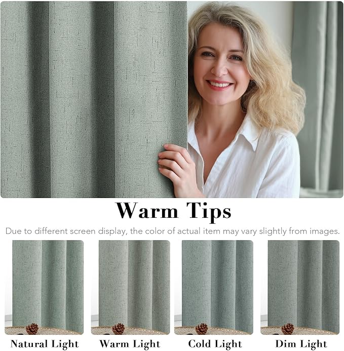 H.VERSAILTEX 100% Blackout Curtains