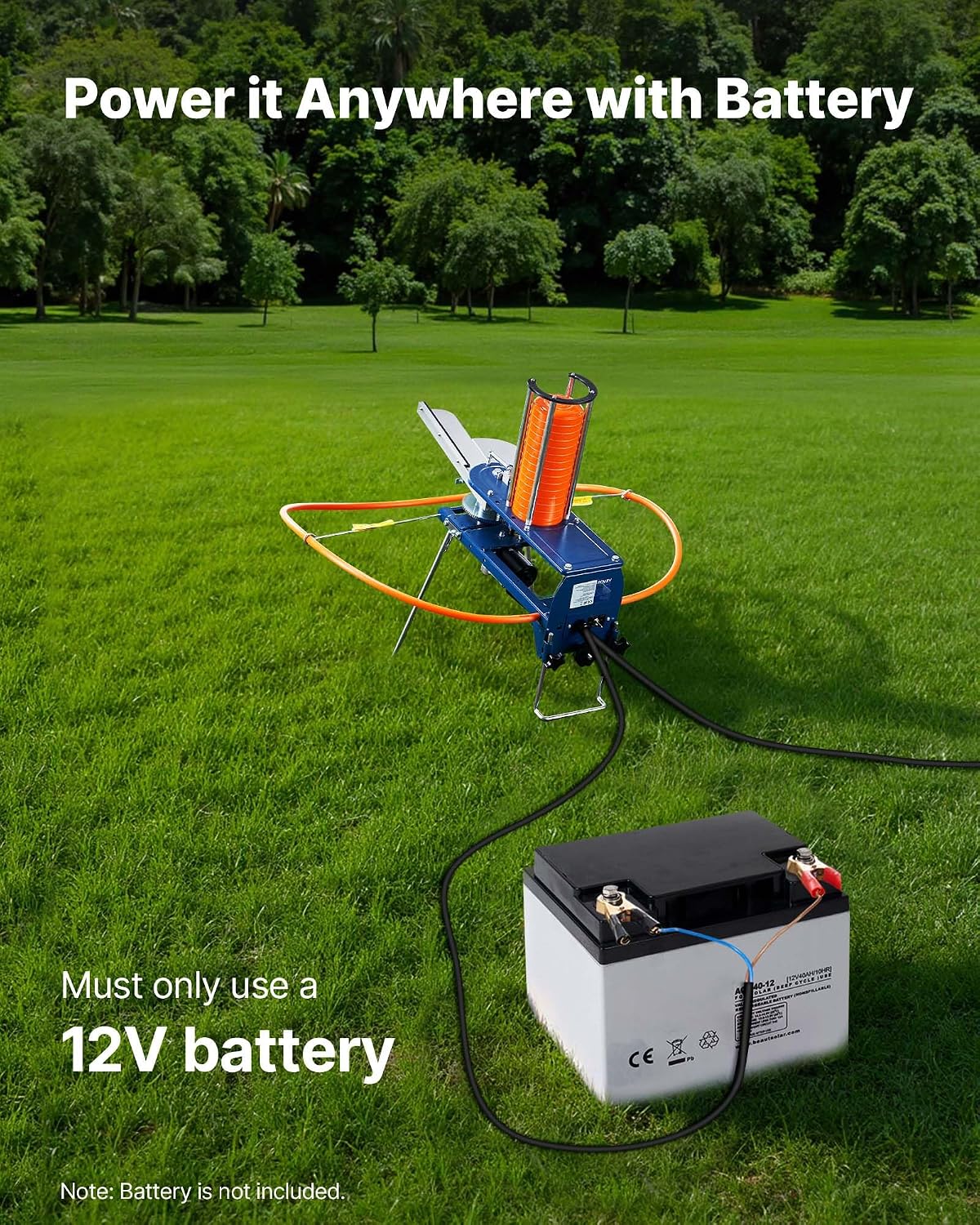 VEVOR Clay Pigeon Thrower, Automatic Skeet and Trap Launcher with Adjustable Angle & Foot Pedal for Clays Throwing Shooting Sports