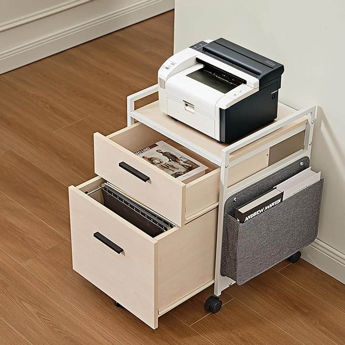 EUREKA ERGONOMIC 2-Drawer Mobile File Cabinet